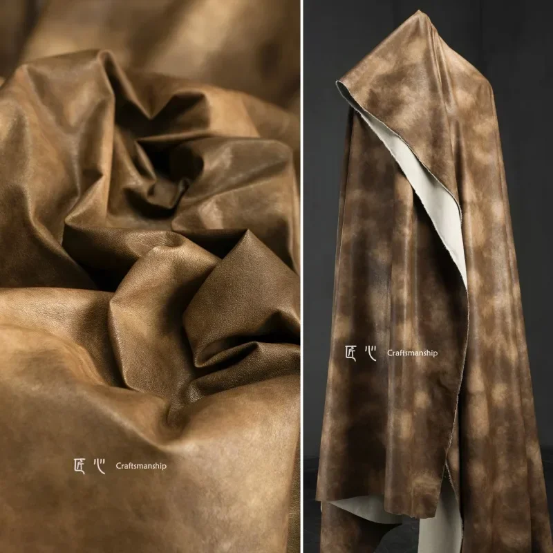 Soft Retro Tie Dye Deep Camel  - Sewing Tie Dye recension och pris