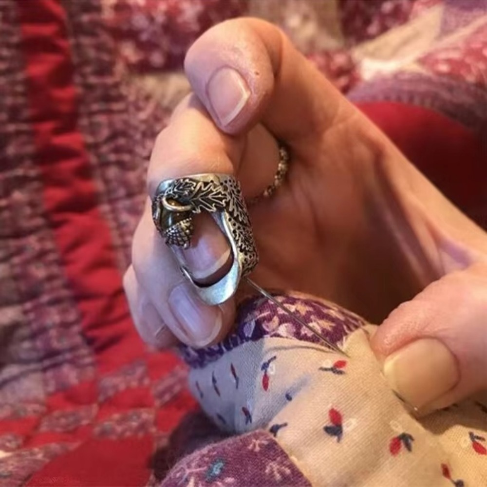 High Quality Metal Open Nail A - Sewing Thimble Metal recension och pris
