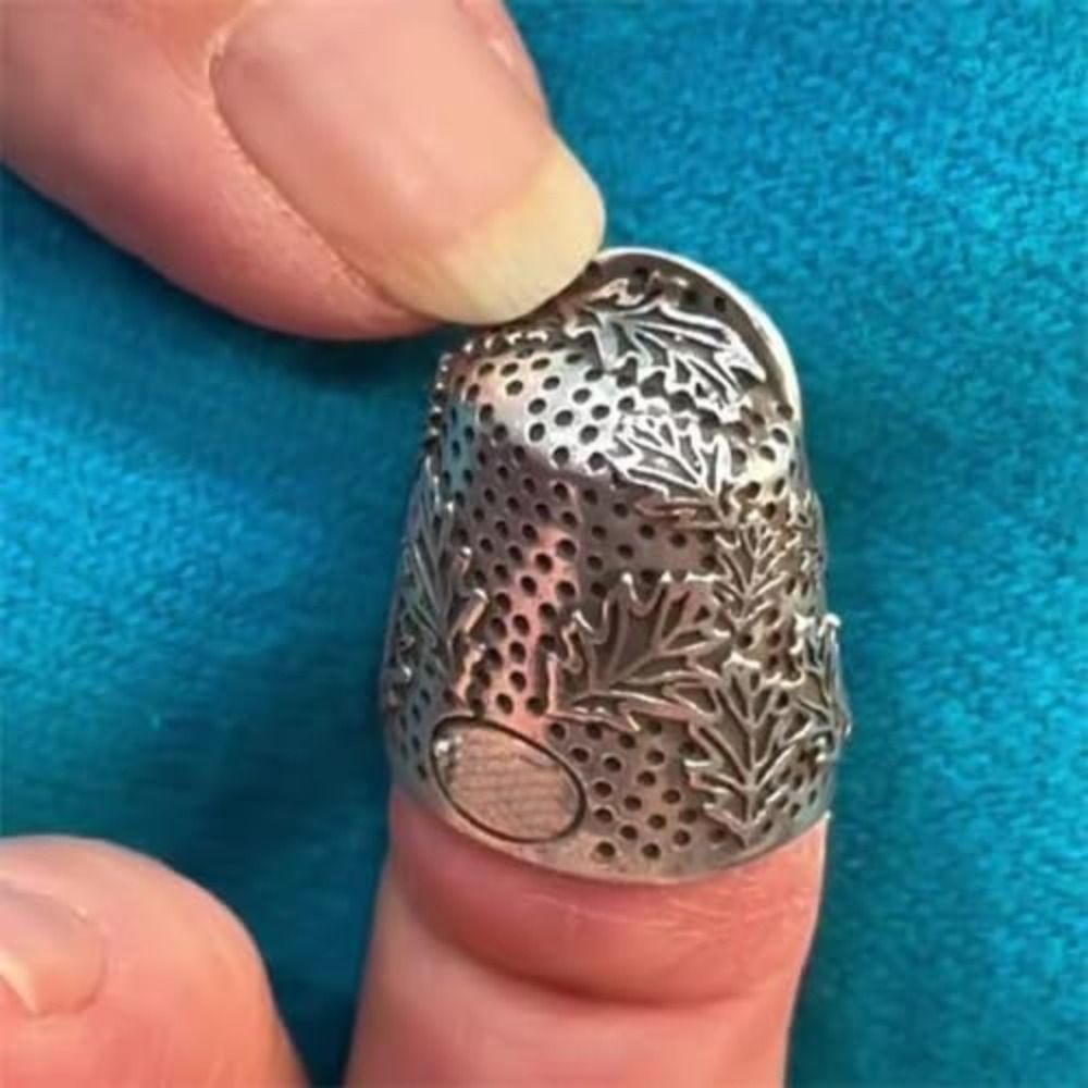 High Quality Metal Open Nail A - Sewing Thimble Metal recension och pris
