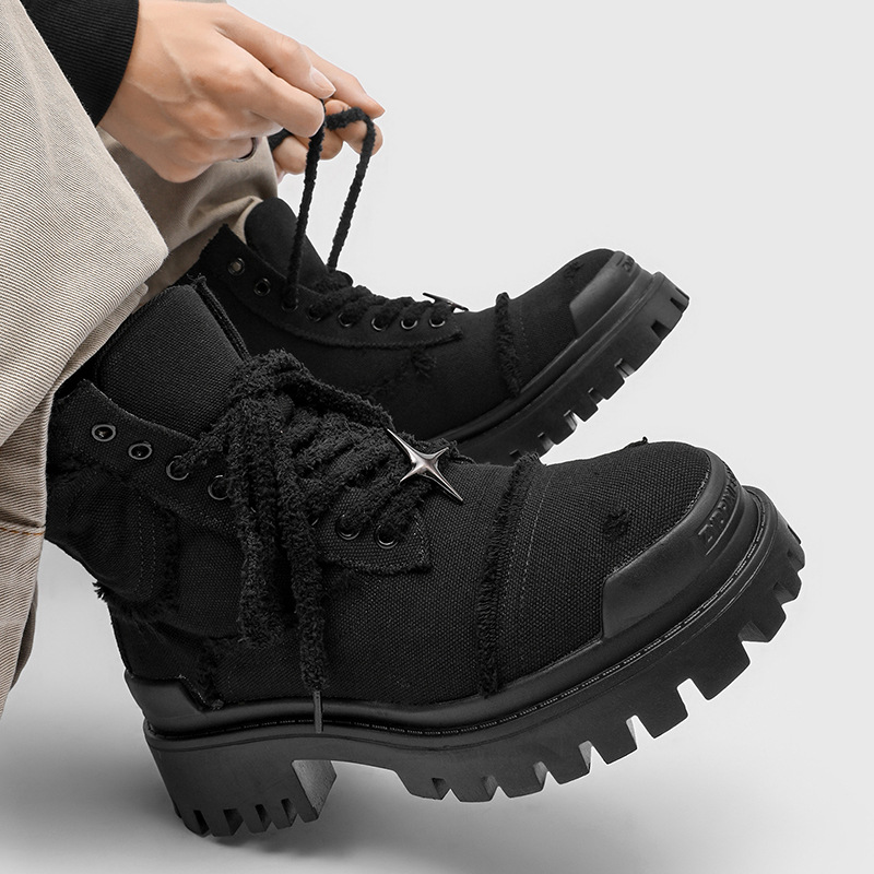 Men's High Top Platform Boots  - Sewing Net recension och pris