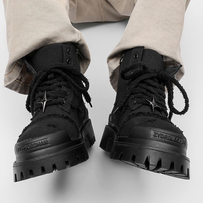 Men's High Top Platform Boots  - Sewing Net recension och pris