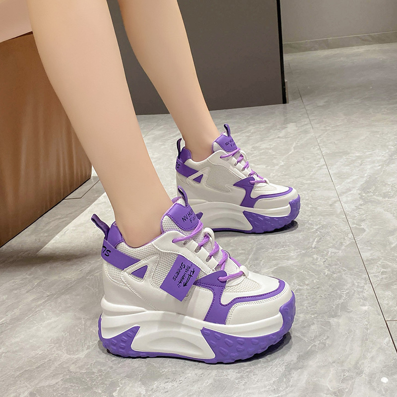 9.5CM Women High Platform Snea - Sewing Net recension och pris