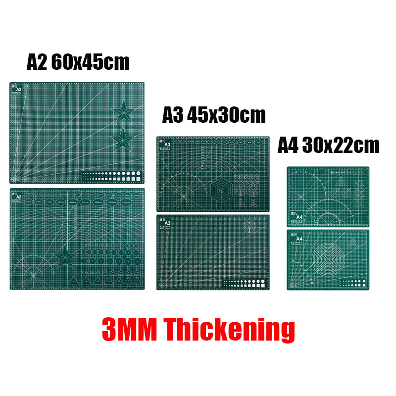 A2 A3 A4 PVC Cutting Mat Pad D - Cutting Mat Self Heal recension och pris