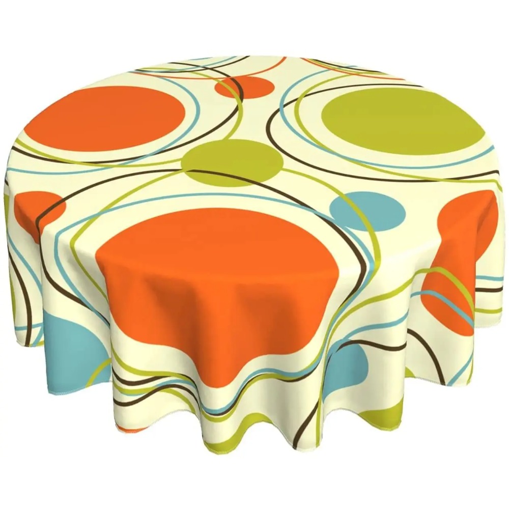 Table Cloth Colorful 1950s Ret - Century Textile & Sewing Supply Reviews recension och pris