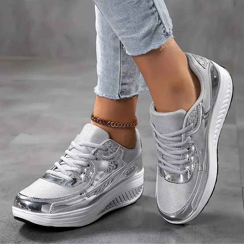 Women's Flat Mesh Sports Shoes - Sewing Net recension och pris