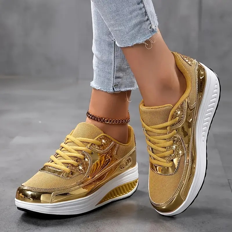 Women's Flat Mesh Sports Shoes - Sewing Net recension och pris