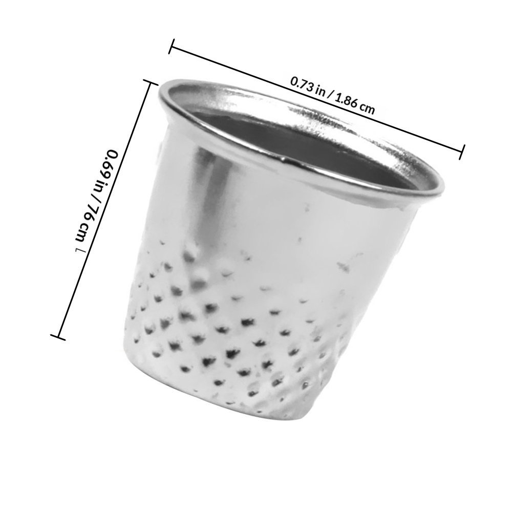 10Pcs Silver Sewing Thimble Ha - Sewing Thimble Metal recension och pris
