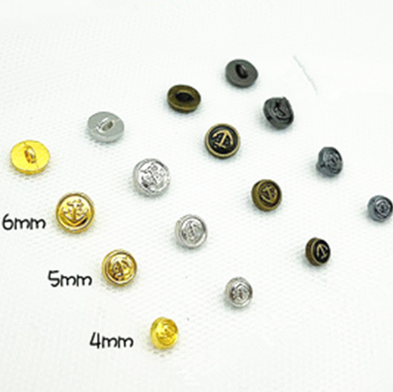30Pcs Mini Buttons 4/5/6mm Met - Button Hole Cutter recension och pris