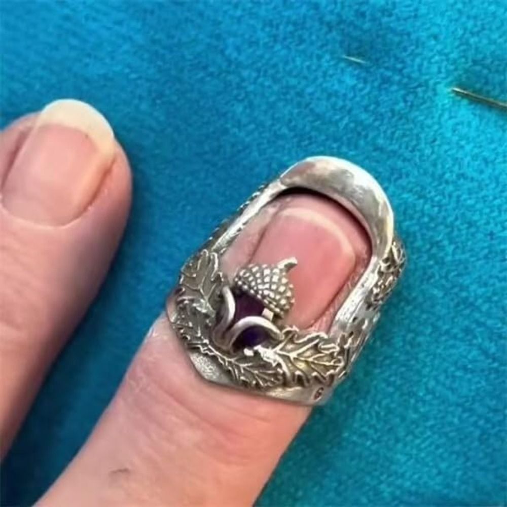 Metal Open Nail Acorn Thimble  - Sewing Thimble Metal recension och pris
