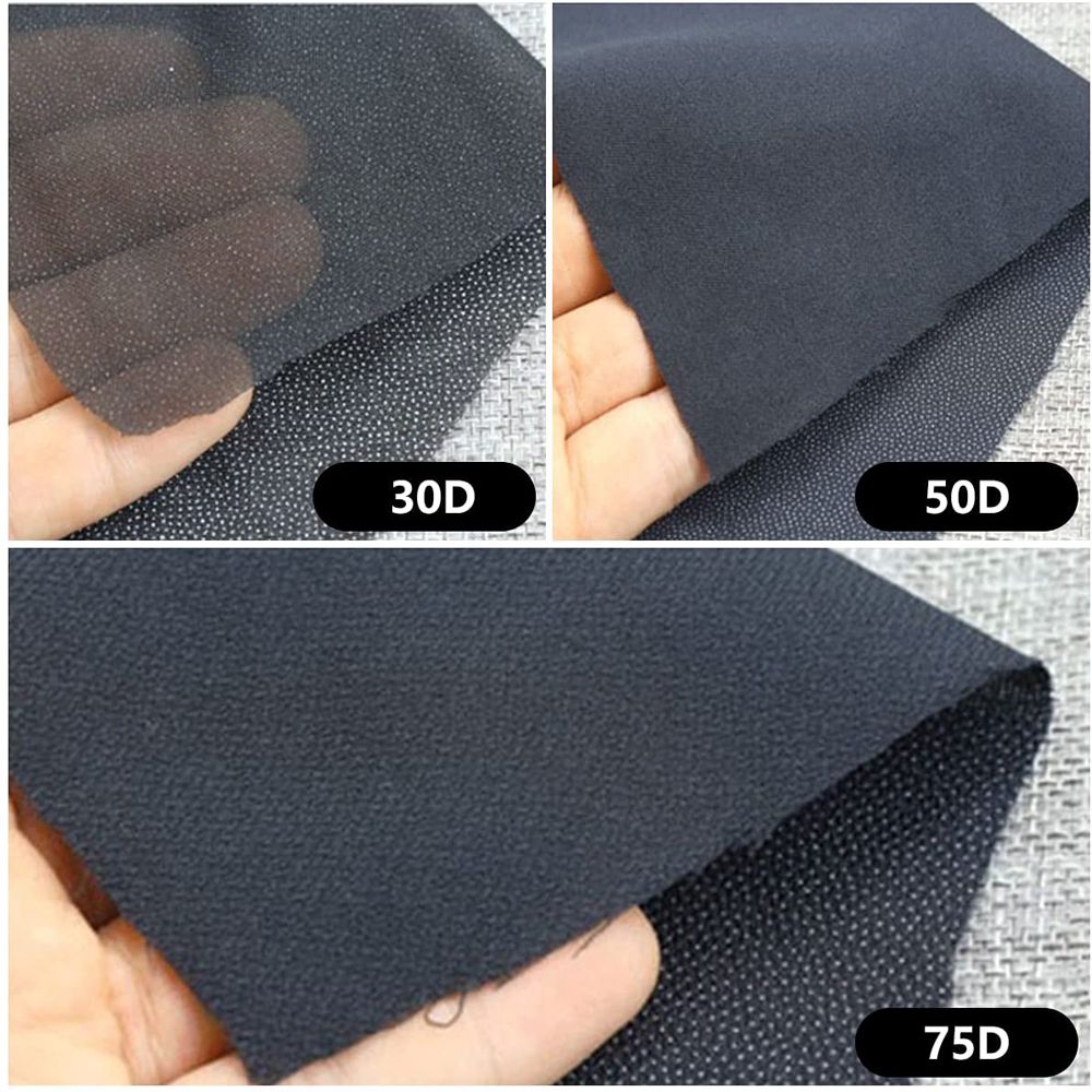30D/50D /75D Polyester Iron-On - Interfacing Iron On recension och pris